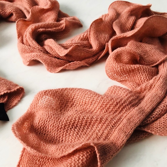 Blush Scrunchie Scarf - Picture 2 of 4